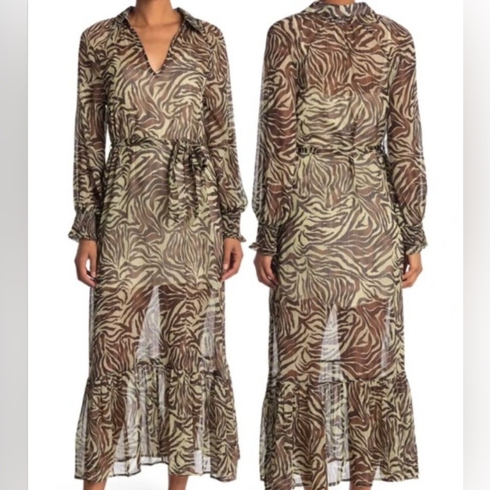 WALTER BAKER Harper Zebra Print Dress